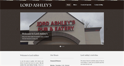 Desktop Screenshot of lordashleyseatery.com